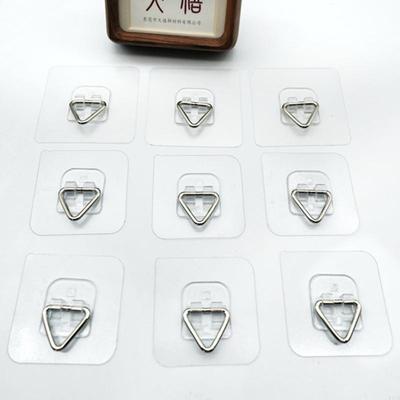 20Pcs Strong Adhesive Plate Hangers Plastic Wall Hooks Picture Hanging Hooks For Bathroom Kitchen No Drilling Required M4YD