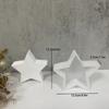 Silicone Crafts Moulds Ornament Molds Star Shape Hand-Making Clay Mold Hand-Making Accessories for DIY Making Craft