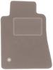 Beige Driver's Mat For: Ford Mustang MK5 Coupe (2004-2014)