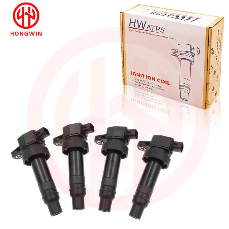 4Pcs of Set Ignition Coil 27301-2B010 273012B010 For Hyundai Accent Elantra GT i30 Kia Soul Rio Forte Koup Cee'D 1.6L 2010-