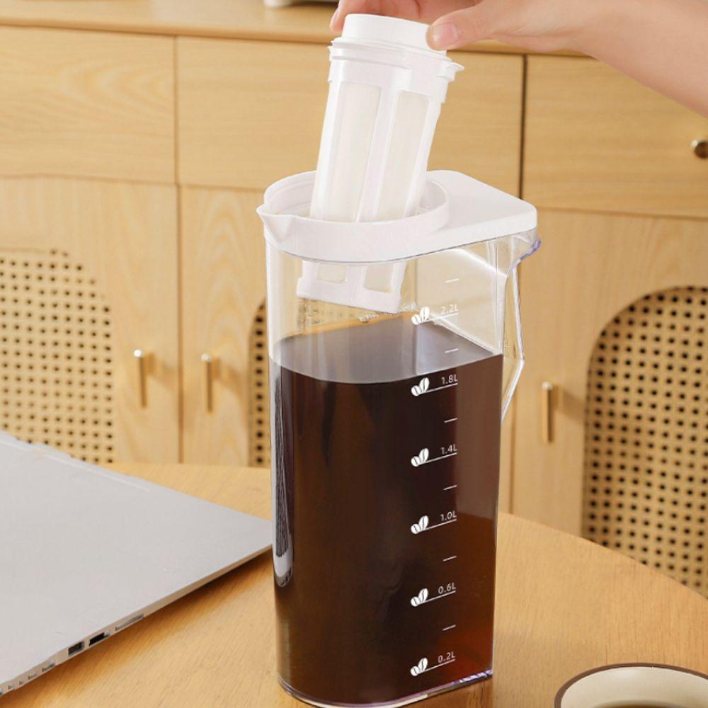 Large Capacity Cold Brew Coffee Maker Sealed Cold Brew Teapot Household Cold Water Jug  Living Room