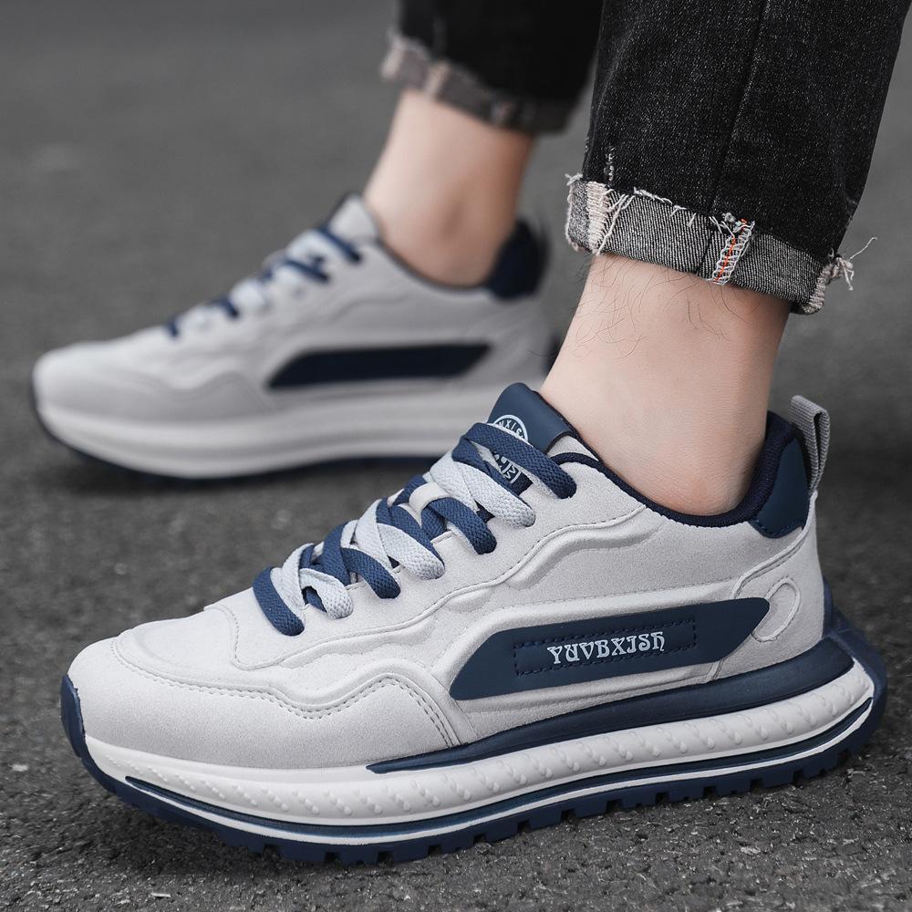 

Little white shoes men s trendy shoes 2025 new spring breathable canvas shoes lightweight soft sole low-top sports and leisure shoes men 44