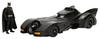 Kyosho Jada Toys Hollywood Rides Series Scale Batmobile with Batman Figure Finished Product JADA98260 1/24 (Batman 1989)