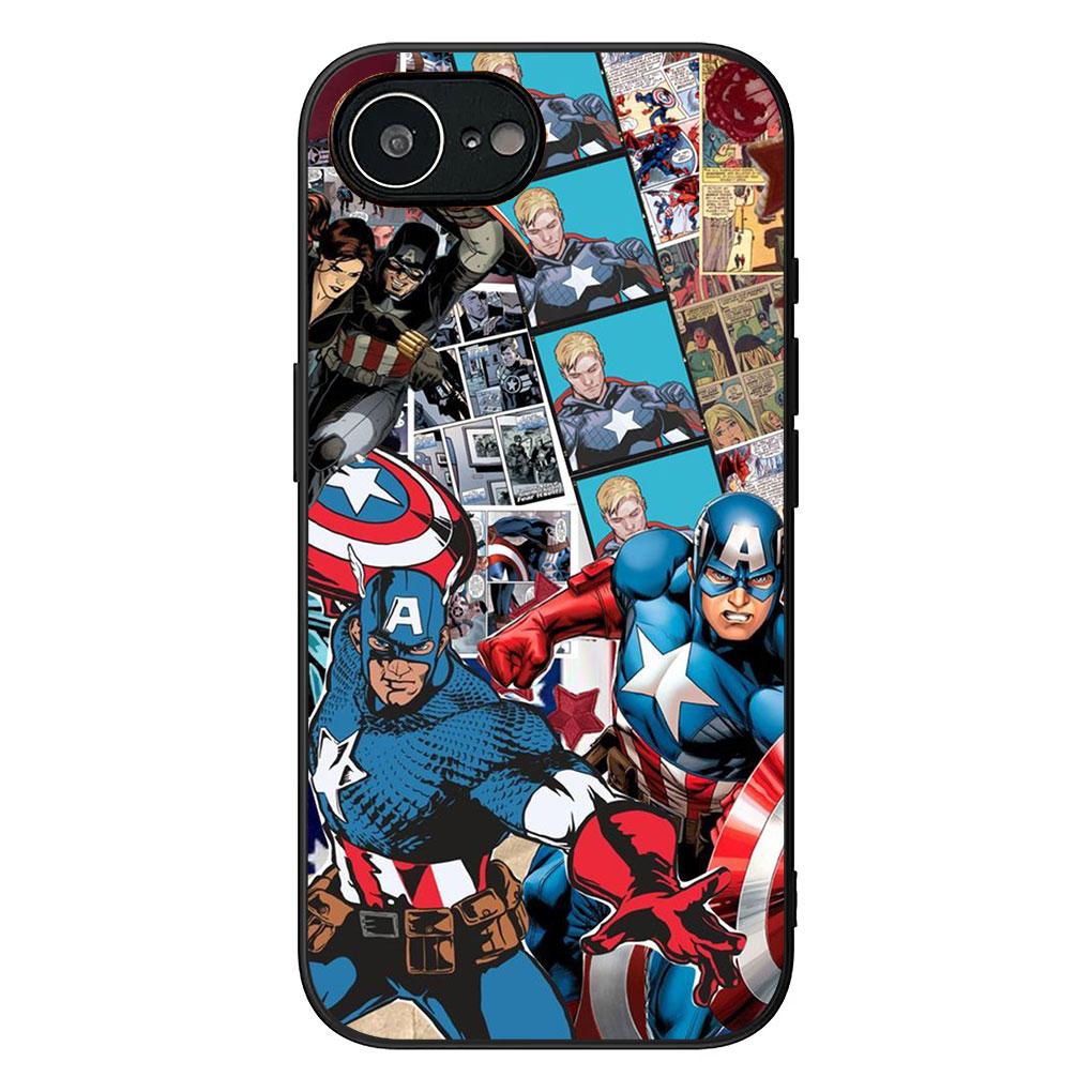 Captain America Marvel Shield Phone Cover for Huawei P30 P20 Mate 10 20 Lite Pro Y7 Y8S Y9A Y9 Prime P Smart 2019 Soft Case