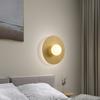 Nordic Wall Lamp Bedroom Bedside Lamp Modern and Simple Creative LED Wood Entrance Hallway Living Room Sofa Wall Lamp Atmosphere
