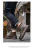 Men's Winter Fleece-Lined Waterproof Non-Slip Martin Boots - Warm, Durable, and Versatile.