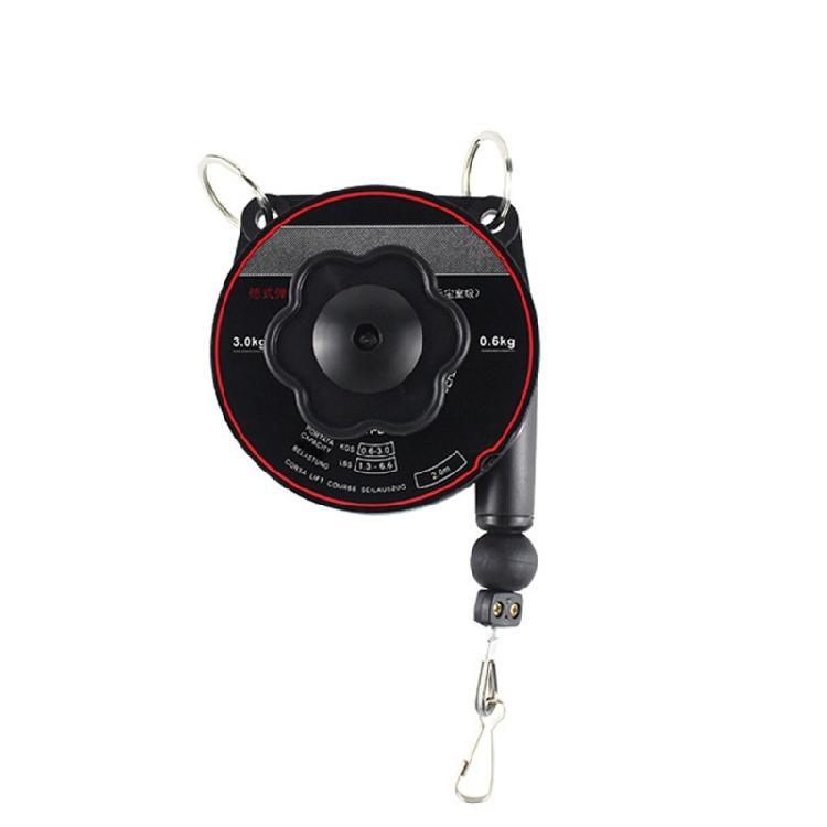 Компактная выдвижная вешалка 123 кг грузоподъемность Функция блокировки безопасности Для высоких мест и тесных пространств 1450₽