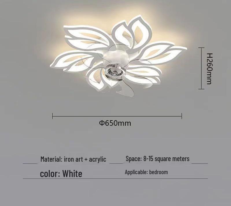 Versatile Ceiling Fan Lamp for Living, Dining, or Bedroom (110-220V, US Standard)