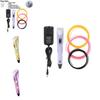 3d Drawing Pen With Pvc Sketchpad And Scissor For Children Art Gift