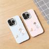 Couple Matching Phone Case for iPhone 17 16 Pro Plus X XS Max Air Mini 15 14 Soft Shockproof Cover