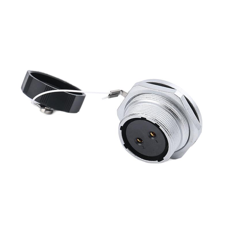 WEIPU WS24 TQ/ZMQ 2 3 4 9 10 12 19 Pin Electrical  Wire Soldering Charger Aviation M24 Connector Metal Power Adapter IP65