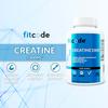 fitcode Creatine1000, 60 Veggie Capsules (500mg Per Capsule)