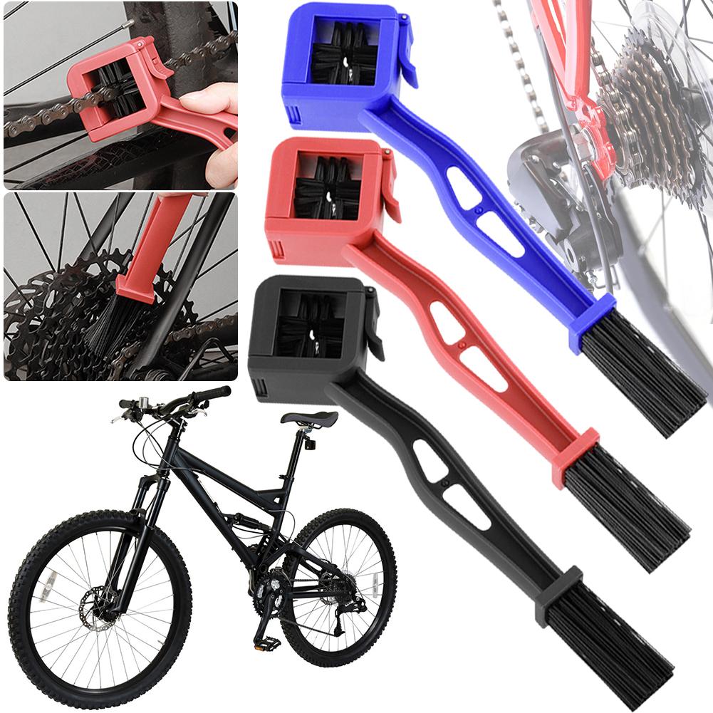 Bike Chain Cleaning Brush Brush Scrubber Bicycle Chain Cleaner Motorcycle Chain Maintenance Cleaning Brush Bicycle Chain Washer