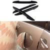 Car Door Black Anti-collision Protector Bar Stickers Side Edge Protection Guard Rear View Mirror Cover Protection Strip