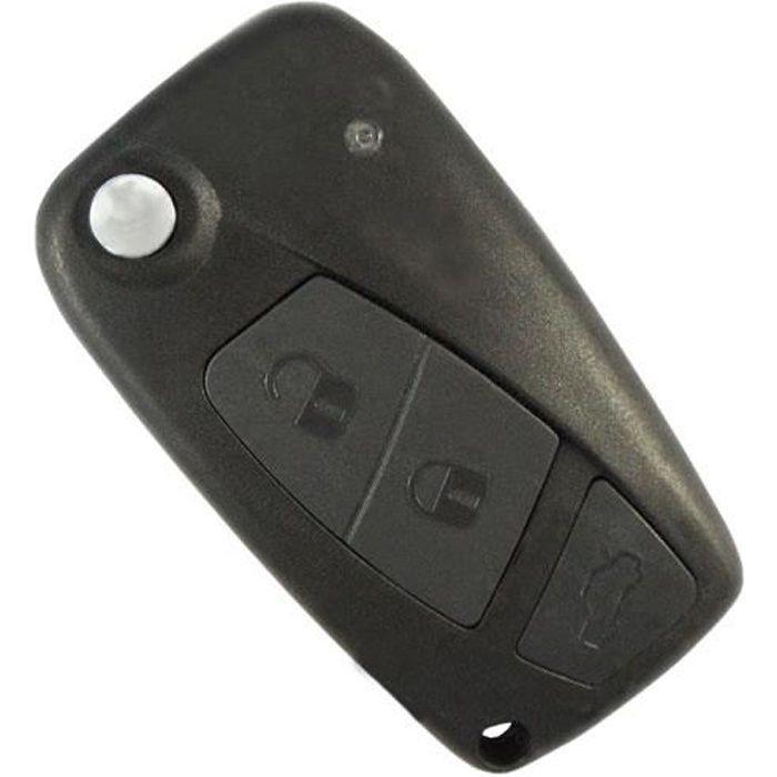Coque cle Plip compatible FIAT Bravo Brava Doblo Ducato Panda