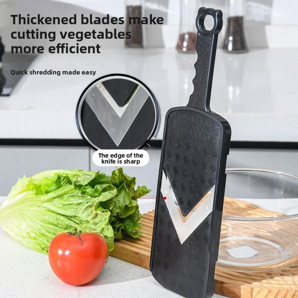 Ultra Fine Vegetable Slicer Shredder Stainless Steel Manual Cabbage Shredder Kitchen Gadget Multipurpose Salad Cooking Tool