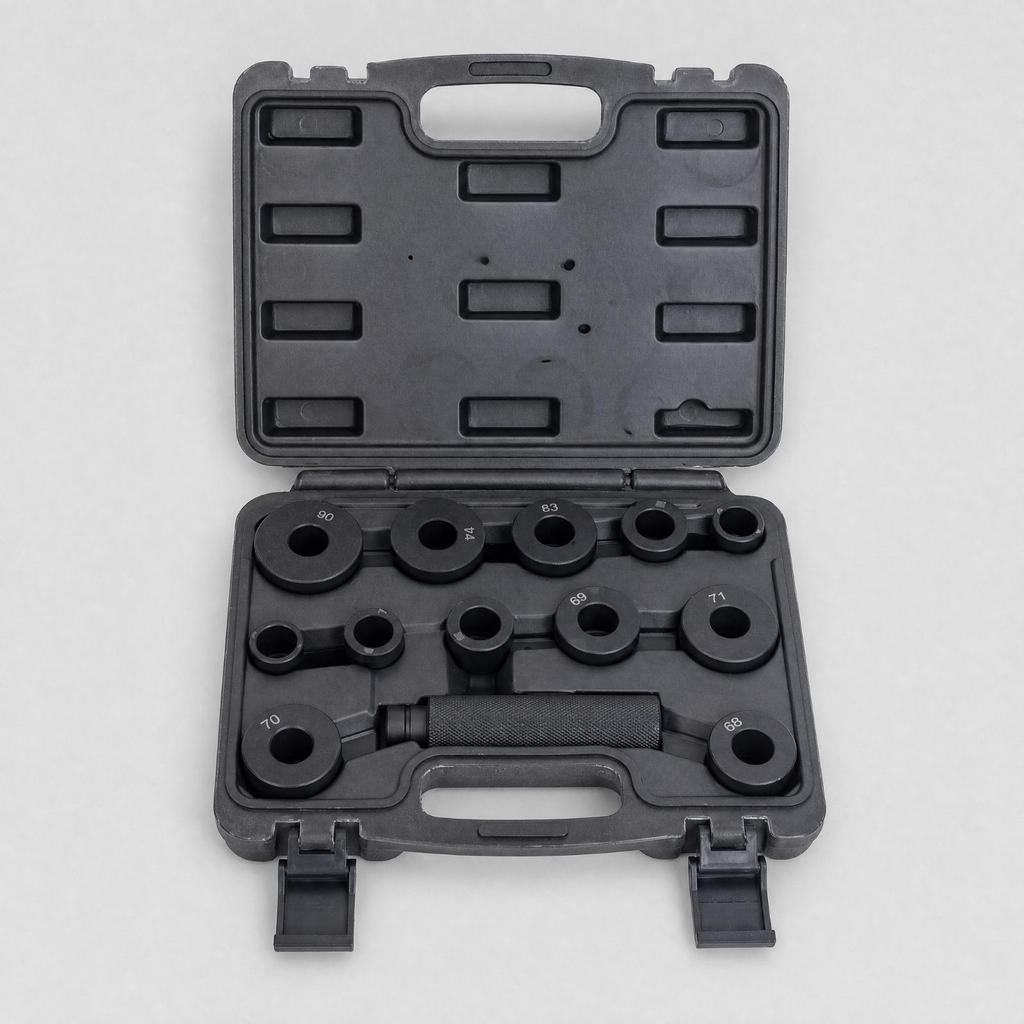 13 Pieces Bushing Removal Puller Set Interchangeable for Vehicle Maintenance