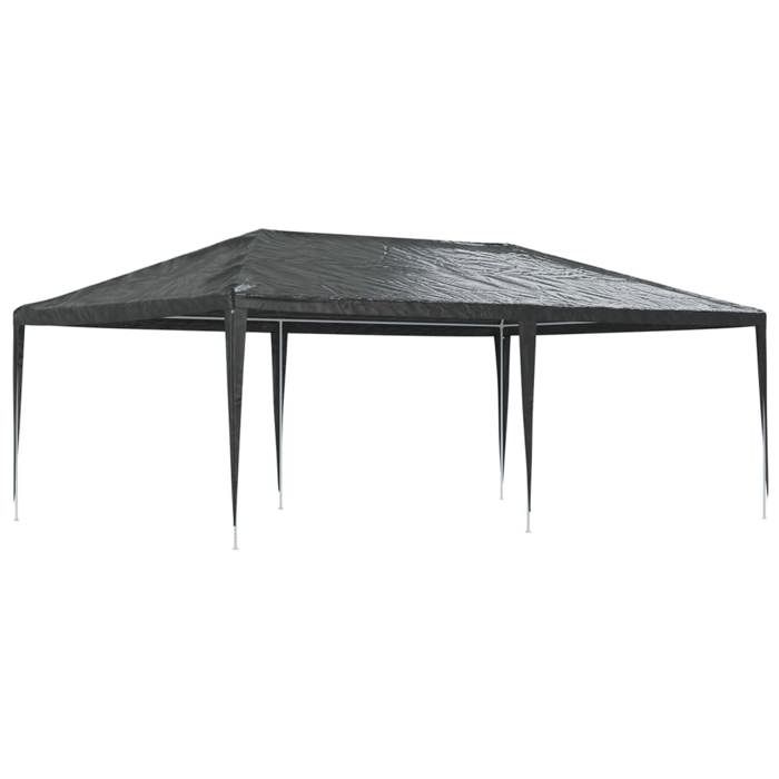VidaXL Tente de Réception Professionnelle Tonnelle de Patio Chapiteau de Jardin Pavillon d'Extérieur Belvédère Terrasse 4x6 48509