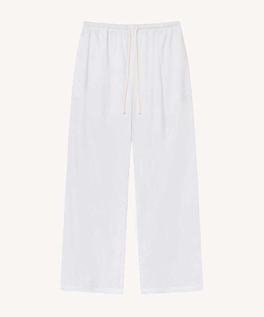 Lady Volume Light Flow Pants (White)