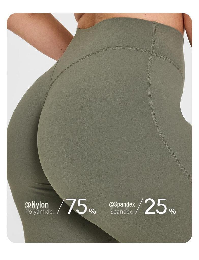 High Waist Straight Leg Yoga Pants - Women's Slimming, Breathable, Hip-Lifting, No Lines, Sports Fitness Pants