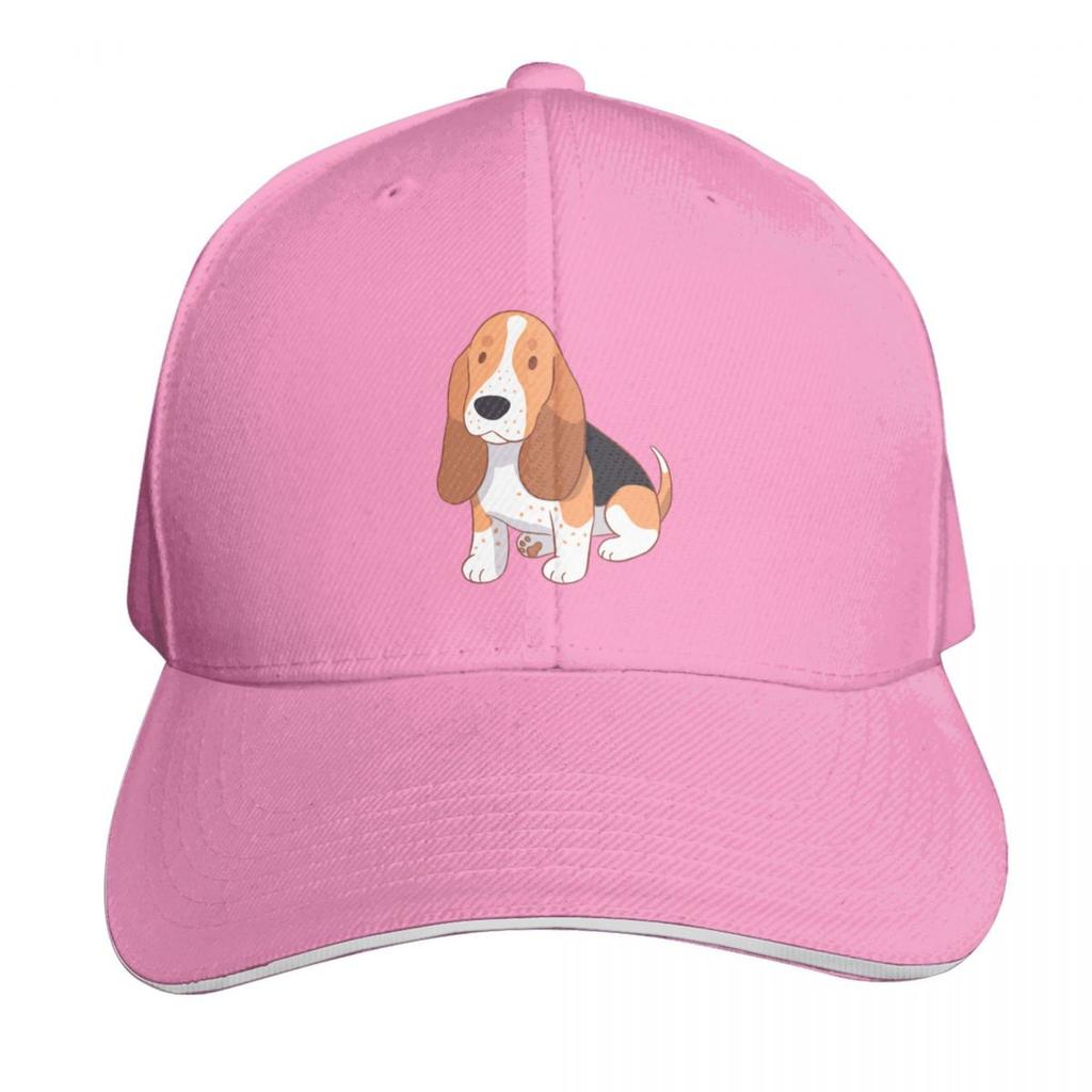 Basset hound cute dog Baseball Cap Hip Hop Hat Unisex Luxury dad hat Christmas Hat Trucker Hats For Unisex Womens