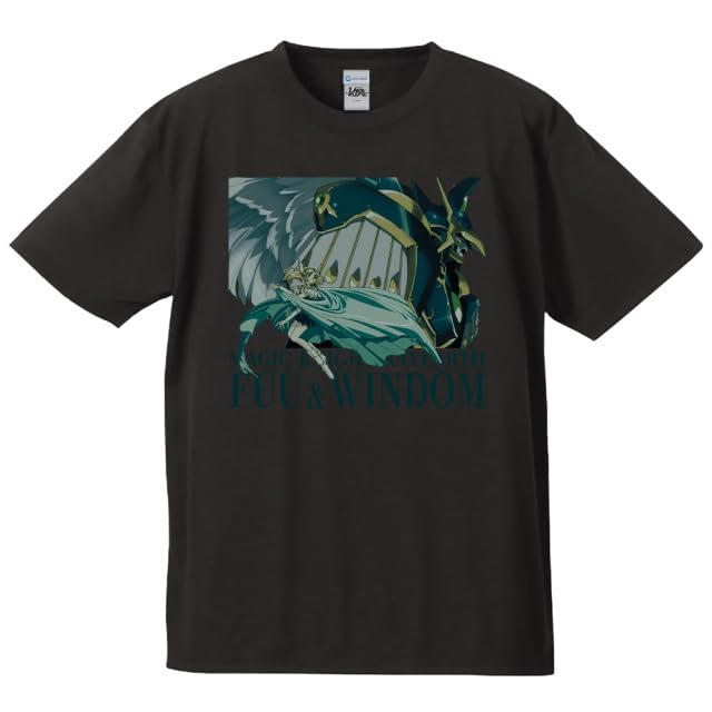 [azumaker] TV Anime "Magic Knight Rayearth" T-Shirt Kaze & Windam XL Size