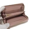 Used 10097 Coco Pearl Zip Coin Purse AP3811 7943 COCO Mark CC Mark Dots Random Matelasse Pink Beige Women's from Japan