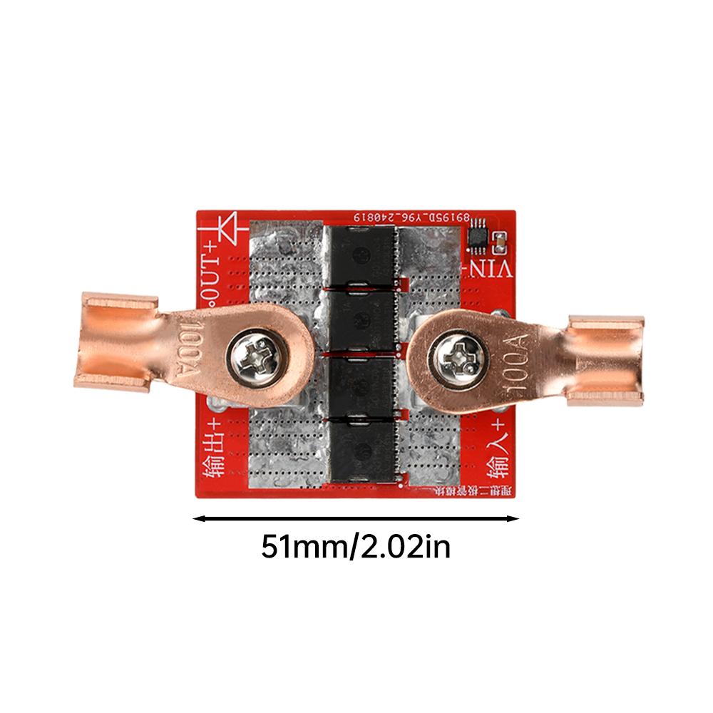 100A Ideal Diode Module Ultra Low Dropout High Current No Ground No Forward Voltage Limit Anti Backflooding Charging Module