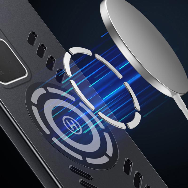 For Honor 200 100 Pro Rock Sand Ice Magnetic Heat Dissipation Matte Anti-fingerprint PC Case Breathable Cooling Anti-slip Cover Shell