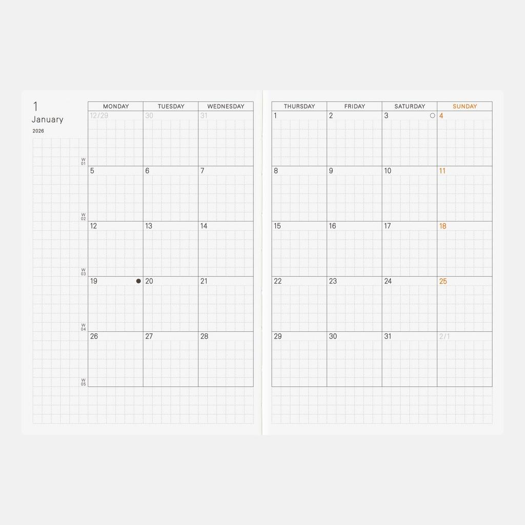 Hobonichi Techo 2026 Planer