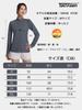 TACVASEN Sports Long Sleeve Rash Sun Ideal for Dark Size L Women's T-Shirt, Guard, Breathable, Sweat-Wicking, Quick-Drying, Protection, Hiking,