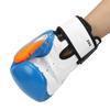 PU Leather Boxing Fighting Sparring Sandbagging Gloves Training Mitts for Children KidBlue