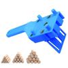ABS Plastic Handheld 6/8/10mm Woodworking Bit Hole Punch,Blue