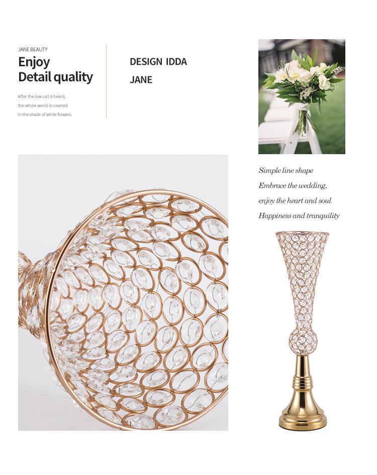 European Candlestick Vase: Metal Trophy Ornament for Home, Church, Restaurants.