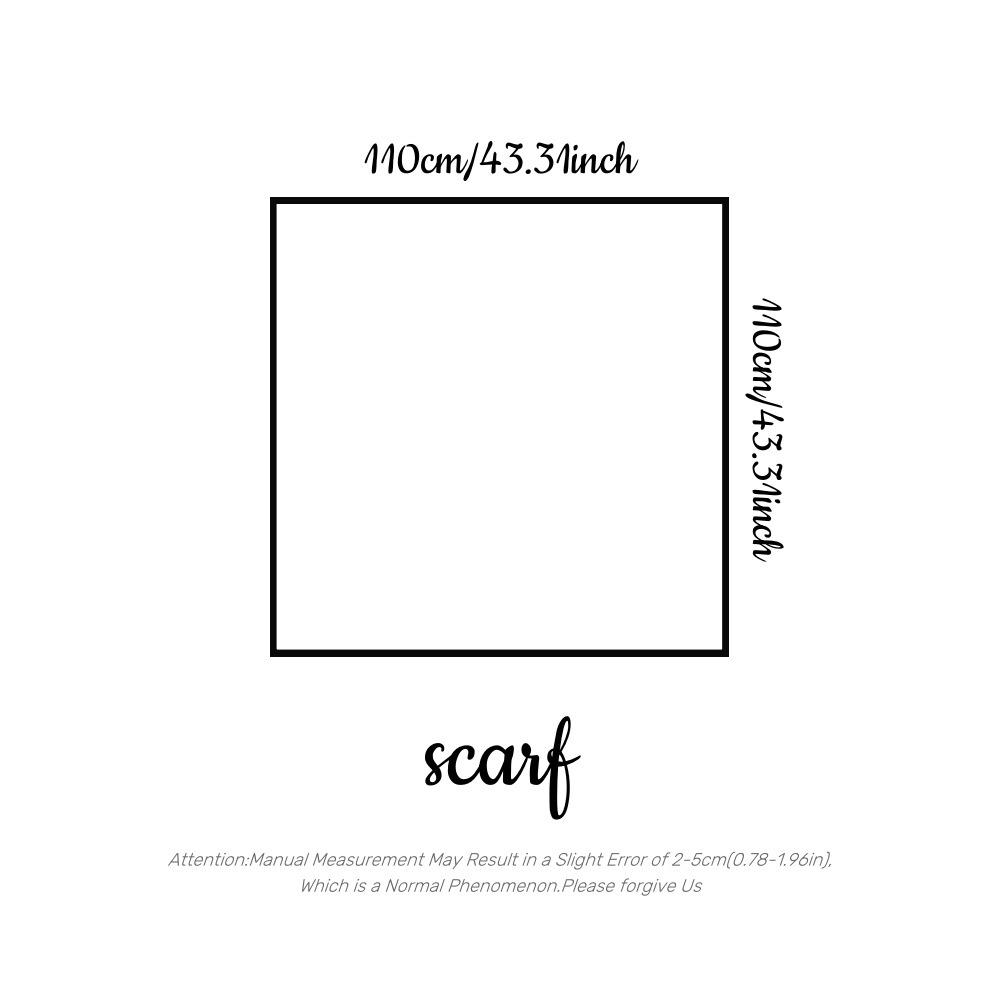 Floral Print Square Scarf with Right Angle Hem