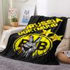 1PC BVB Print Flannel Blanket, High Quality All Seasons, Home Decor, Warmth and Comfort, Perfect for Christmas Gifts