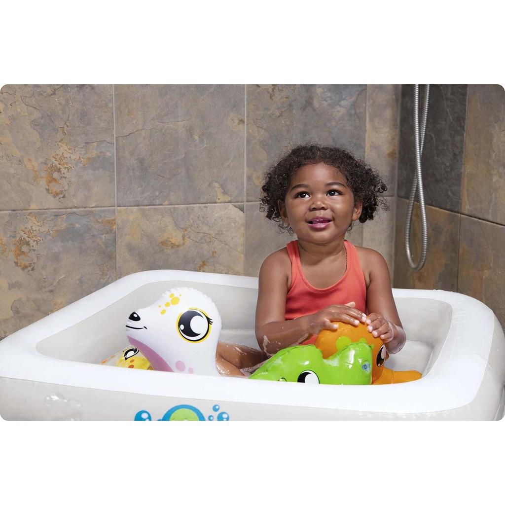 Aufblasbare Reisebadewanne für Kinder 86 X 86 X 25 cm Bestway 51116