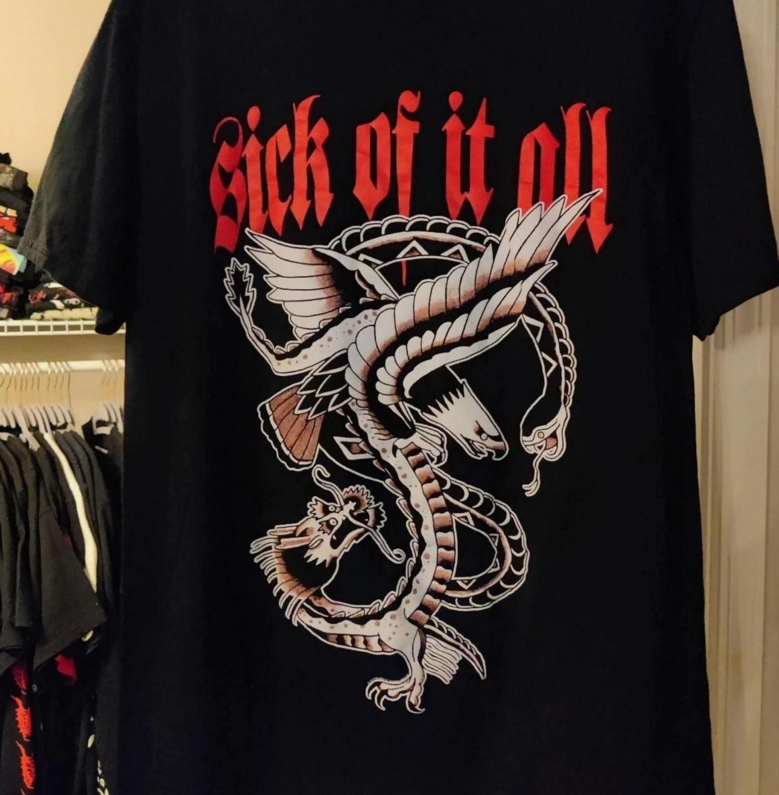 

Rare! Sick of it All hardcore band shirt Unisex Cotton Full Size S to 5XL 3XL