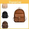 Fashionable Korean Vintage Children Backpack Charming Girls Pu Lightweight Princess Bag