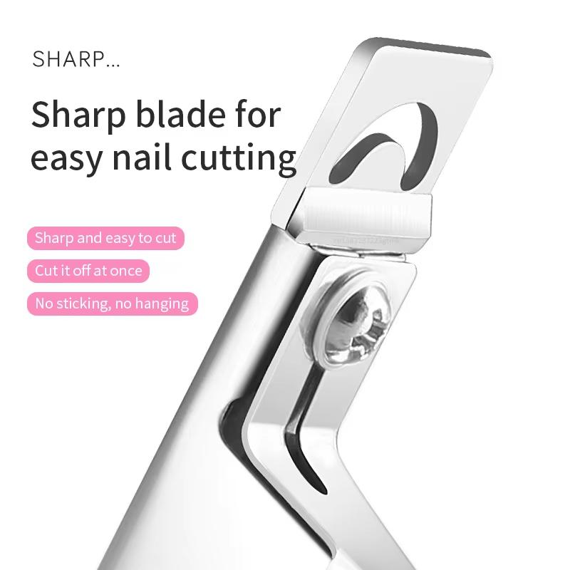 1pcs Nail Capsule Cutter U-Shaped False Acrylic Tips Scissors Trimmer Cutters Nail Clipper Professional Manicure Accessories