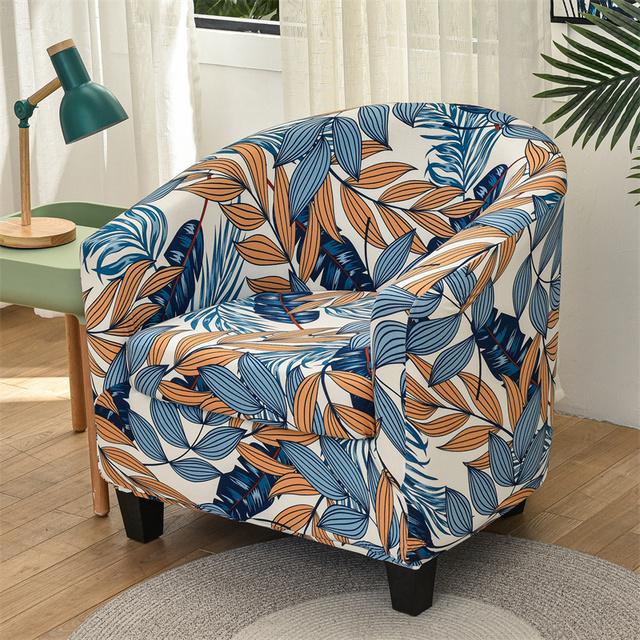 Split Style Armchair Cover Elastic Spandex Armchairs Covers Living Room Single Sofa Couch Slipcovers With Seat Cushion Covers