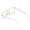 Original Lenovo GS105 4K Smart Wireless Glasses Bluetooth 6.0 AI Sunglasses HD Hands-free Calls Music Headphones ENC Noise Cancellation Dual Mic