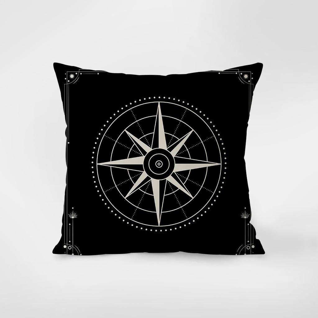 New Cosmic Astrology Pattern Pillow Case Bohemian Style Cushion Cover For Bedroom Living Room Home Decorative Pillowcase