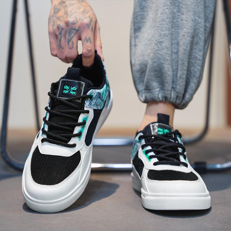 Weiße Sportschuhe für Herren, Freizeitschuhe, Streetstyle-Laufschuhe, Schuhe für Studenten, übergroße Winterschuhe, High Top