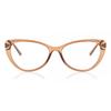 Full Rim Cat Eye Transparent Brown Merijean Cp138e Fashion Women Eyeglasses
