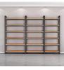 Adjustable Multi-Layer Cosmetic Display Shelf and Storage Rack
