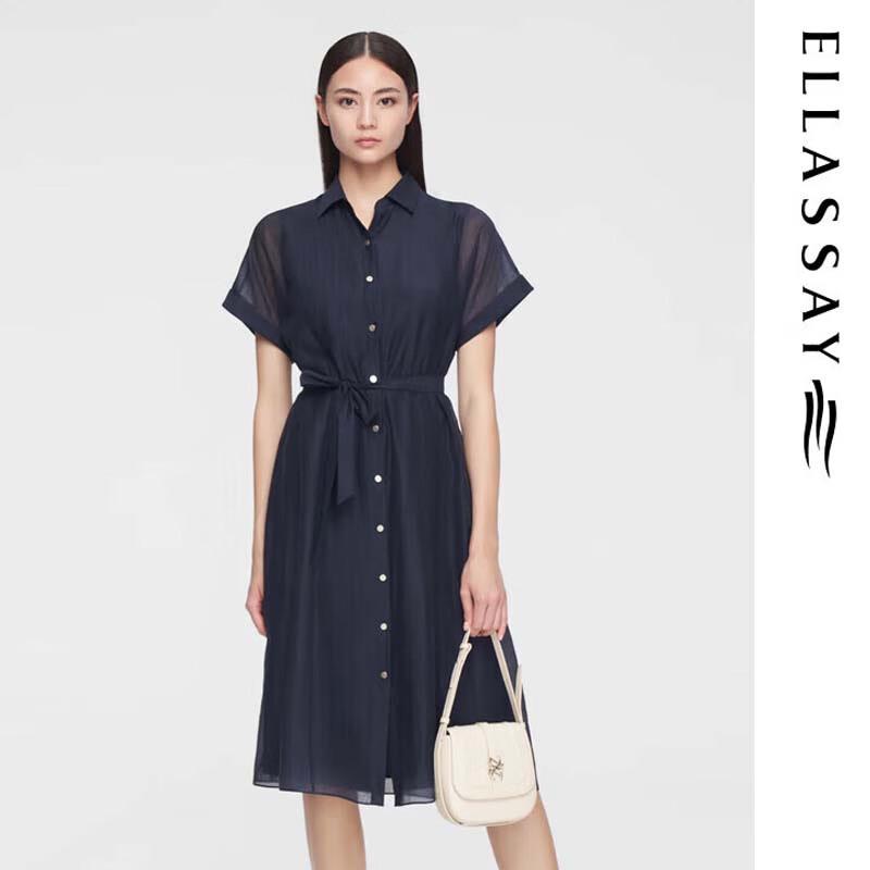 

ELLASSAY Women s Elegant Versatile Shirt Dress XS