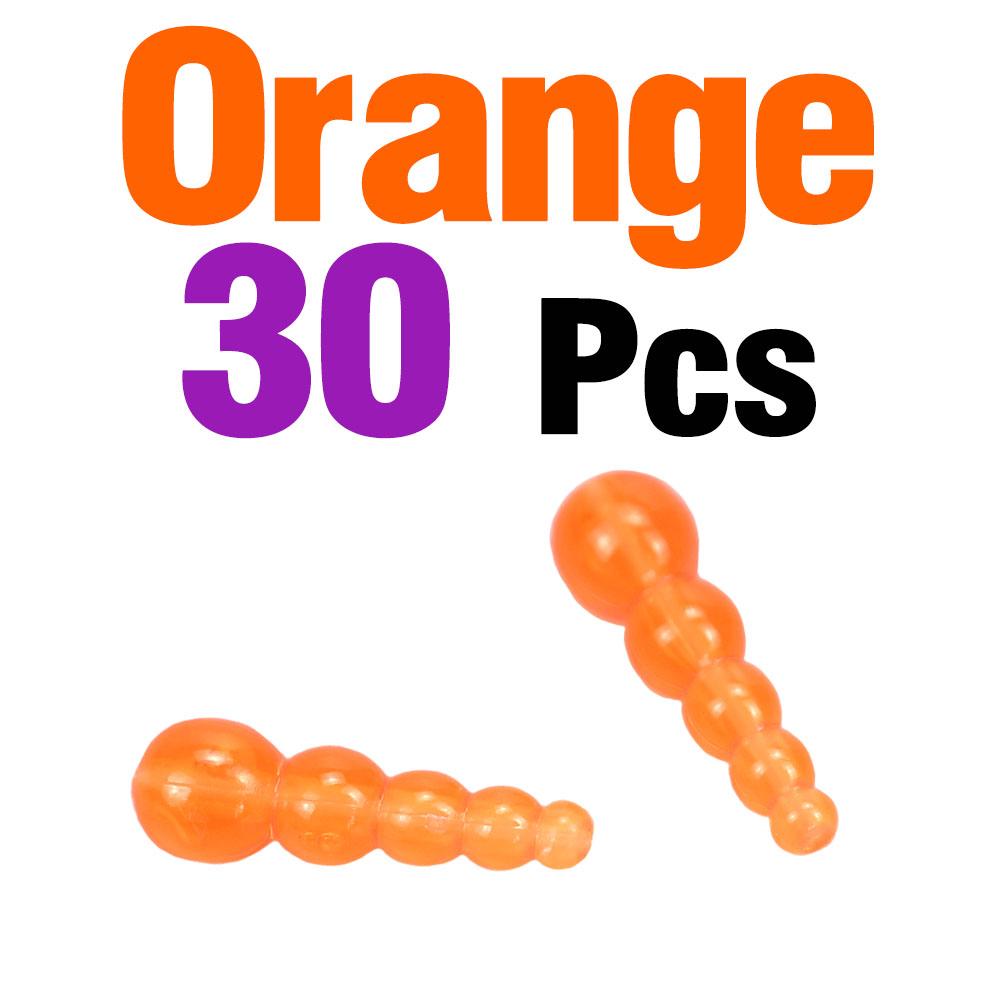 30Pcs Fishing Beads Lures Tackle Kit Inline Spinner Rig for Trout Walleye Perch Lure Making Supplies Fishing Accessories