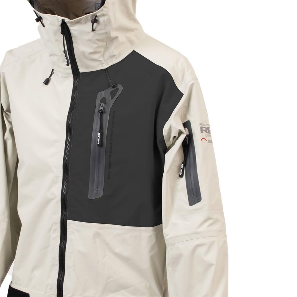 RBB Tide Game Rain 7663 Jacket, Medium, Black,