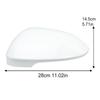 1 Pair Rearview Mirror Cover Cap For VW GOLF 8 MK8 - Without Lane Change Assist Hole Side Mirror Cover Car Accessories